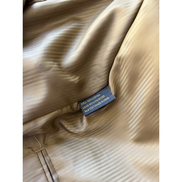 VTG Hunt Valley Corduroy Sport Coat Men's 44 L Tan Brown Jacket Blazer Academia - Picture 4 of 16